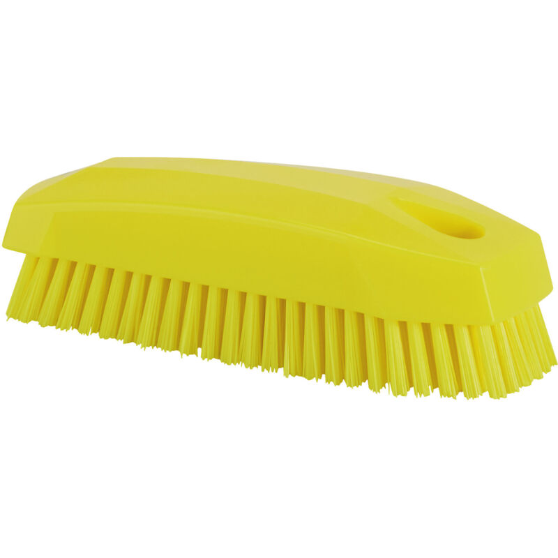 Vikan - Brosse à ongles / à mains s, dur, lot de 25, jaune
