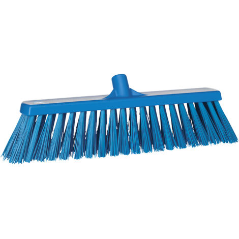 Vikan, Balai, largeur 530 mm, ultra-dur, lot de 4, bleu
