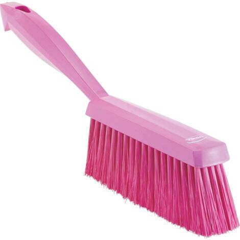 Vikan Hygiene 45871 Spazzola Manuale, Morbido, 330 mm, Rosa