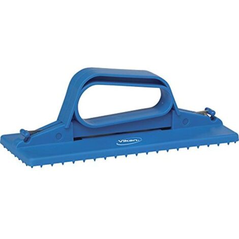 Vikan - Igiene - Supporto per pad - Modello a mano - Polipropilene - Blu