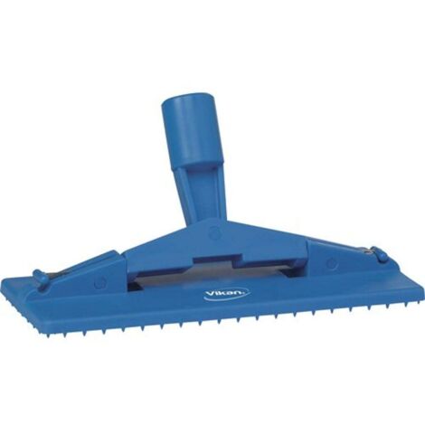 Vikan - Igiene - Supporto per pad - Modello con manico - Polipropilene - Blu
