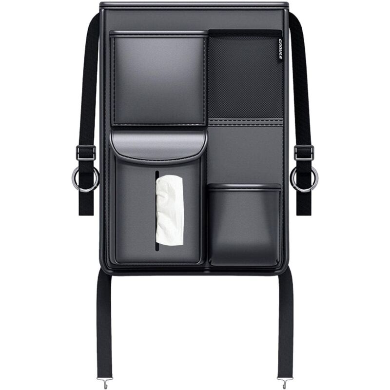 Vikbar bil förvaringsväska Sac de rangement pour voiture, support de voiture pliable, avec plusieurs poches