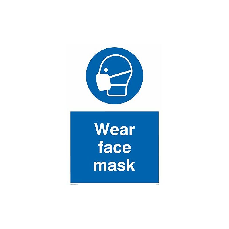 Viking segni mp289-a4p-1 mWear Face Mask Sign, 1