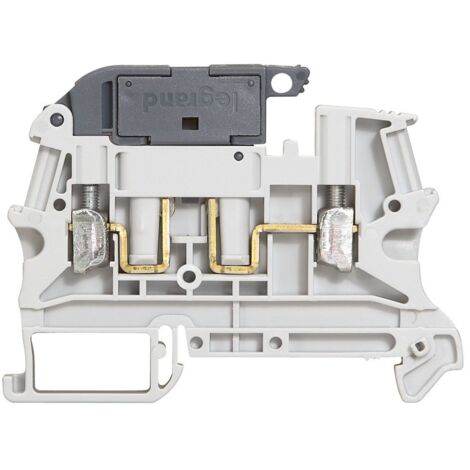 VIKING3 4mm² Klemmleiste mit 5x20 grauer Sicherung