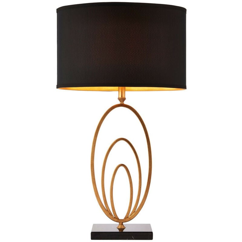 Endon Vilana - Table Lamp Gold Leaf, E27