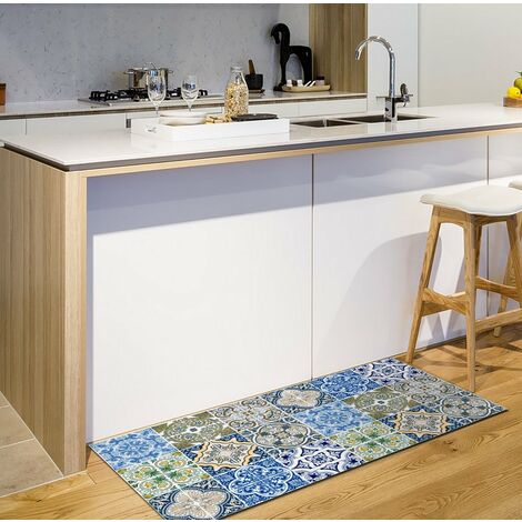 vilber Gran Chef Lisbona Tappeto, vinile, Multicolore, 50 x 140 x 0.2 cm