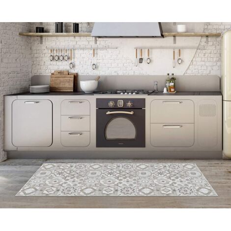 Tappeto Rotondo SONGMICS HOME Boho - Diametro 120 Cm, Grigio Tortora, Antiscivolo E Lavabile - Foto 5