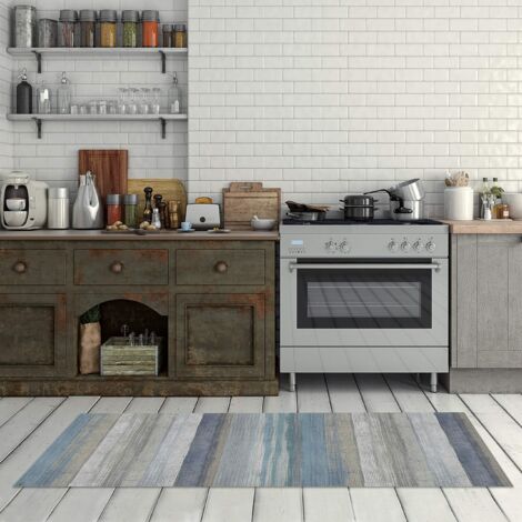 Vilber Tappeto, PVC, BLU-30, 78 x 225 x 0.22 cm