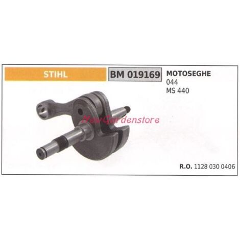 Vilebrequin de moteur de tronçonneuse STIHL 044 MS 440 019169