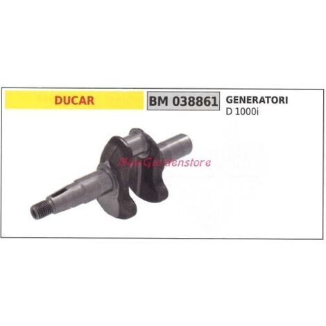 Vilebrequin moteur DUCAR générateur D 1000i 038861