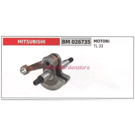 Vilebrequin moteur MITSUBISHI débroussailleuse TL 33 026735