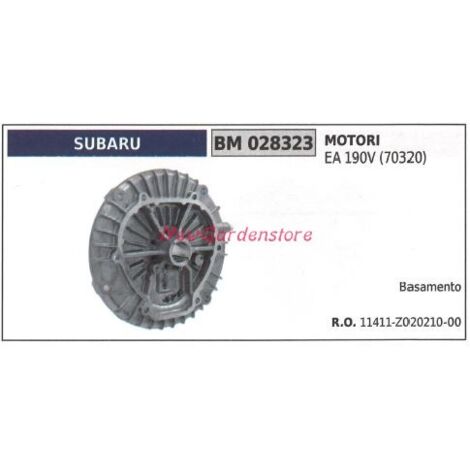 Vilebrequin moteur SUBARU moteur tondeuse à gazon EA 190V (70320) 028323