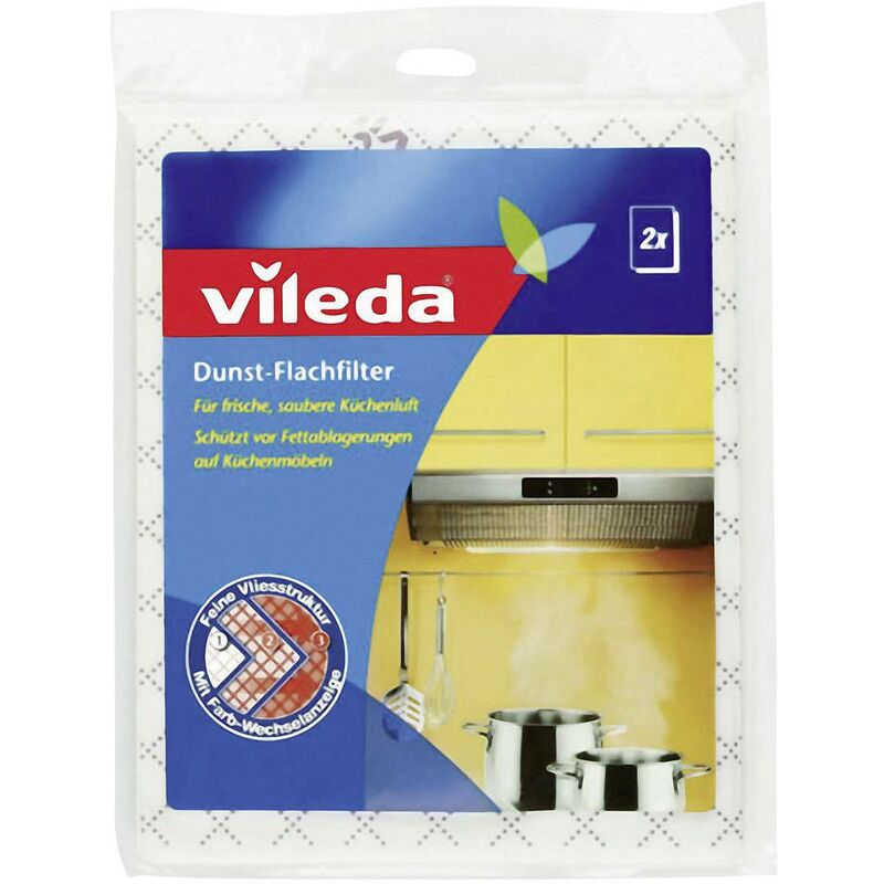 Vileda - Filtre plat Dunst, lot de 2 1446 V220401