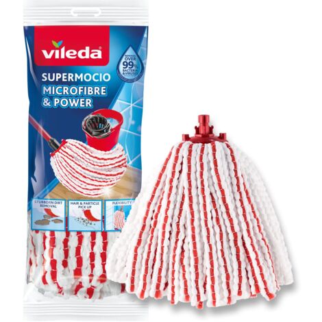 Vileda 157941 Supermocio Microfibre & Power
