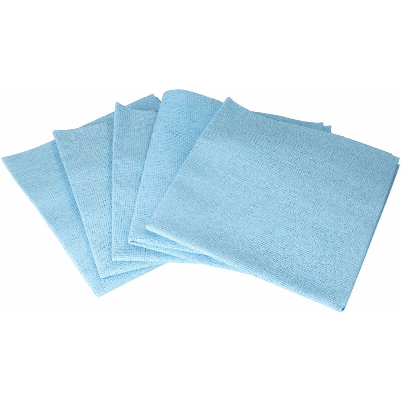 Vileda - 143590 PVA Micro Cloth - Blue - Pack Of 5