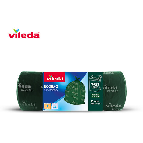 Vileda 77622 ECOBAG 150L Beutel verstärkt 10 Säcke