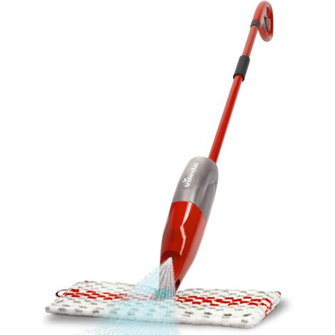 Vileda Lavapavimenti con Secchio e Serbatoio Integrato con Panno in Microfibra