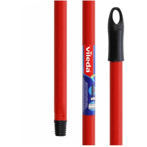Manche à Balai Universel Rouge 140cm - Vileda