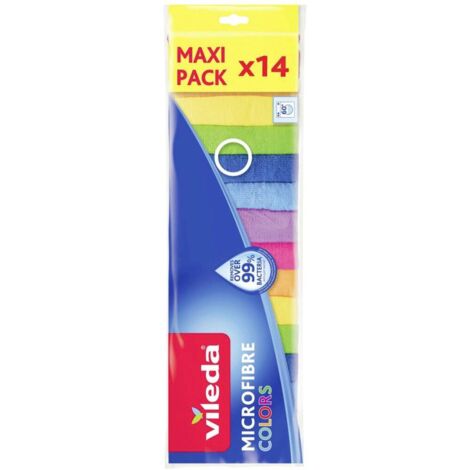 Vileda MICROFIBRE COLORS MEGAPACK 14 173741 V889993