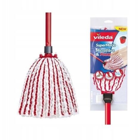 Vileda Mikrofaser- & Power-String-Mopp mit Stiel