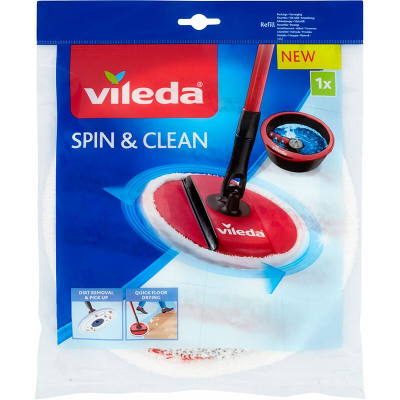 

VILEDA Recambio fregona giratoria spin & clean vileda