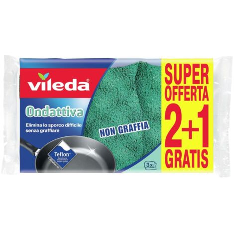VILEDA SPUGNA ONDATTIVA     2+1PZ 139181