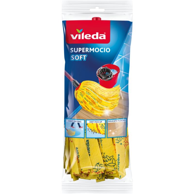 

Vileda super mocio Refill 3D - Bleu