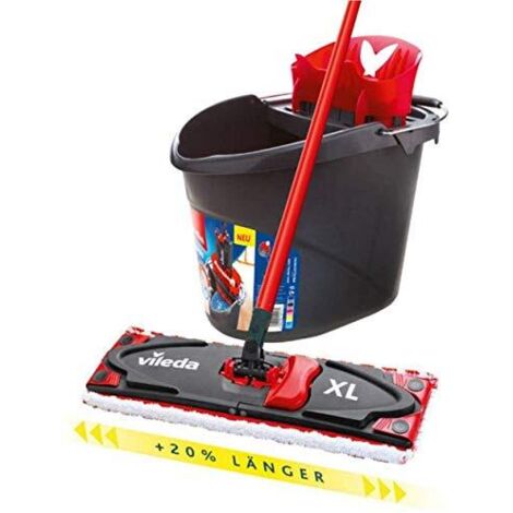 Vileda Ultramat XL Mop piatto microfibra nero rosso 42 cm