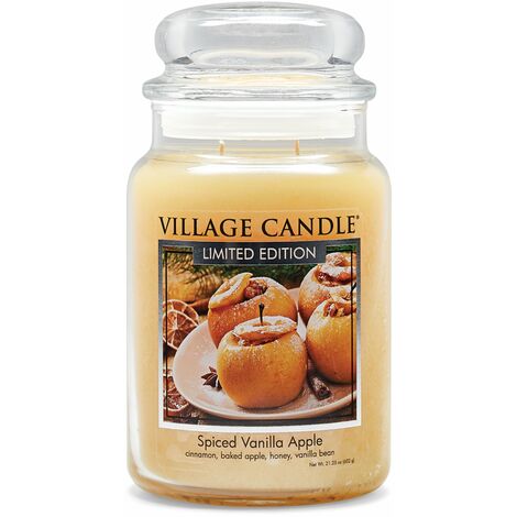 Village Candle Dome 602g - Spiced Vanilla Apple