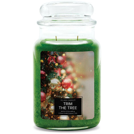 Village Candle Dome 602g - Trim the Tree