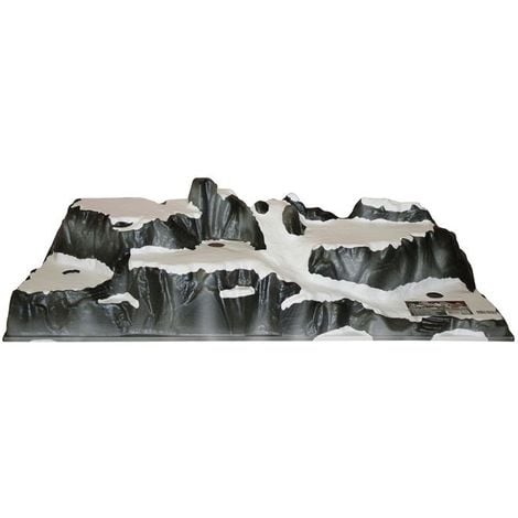 Village de montagne 120 x 40 x 25 cm