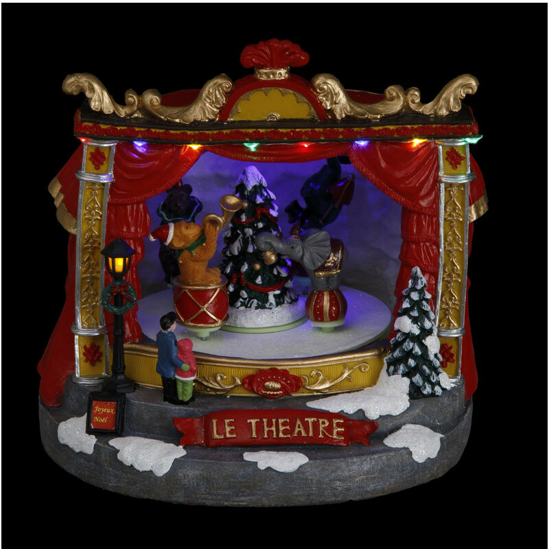 Fééric Lights And Christmas - Village de Noël lumineux, animé et musical Le Théâtre - Feeric Christmas - Multicolore