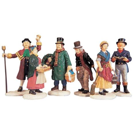Village People Figurines, Set Of 6 - LEMAX COD. 92356