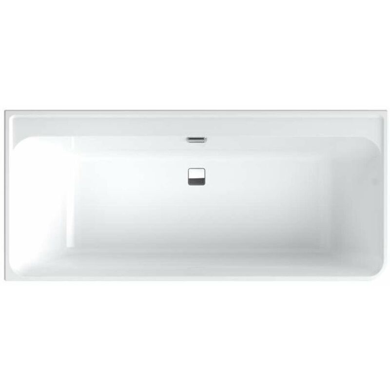 Villeroy&boch - Collaro - Baignoire 180x80 cm avec garniture de vidage et de trop-plein, blanc UBA180COR9CR00VD01