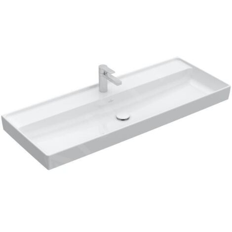 Villeroy &amp Boch Collaro lavabo armoire, 1 trou pour robinet,