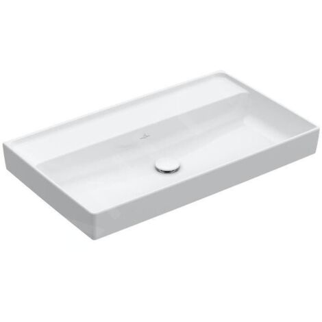 Villeroy &amp Boch Collaro lavabo armoire, sans trou pour