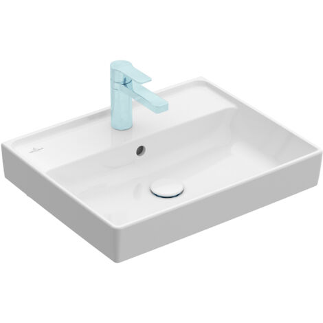 Villeroy &amp Boch Collaro lavabo, sans trou pour robinet, sans
