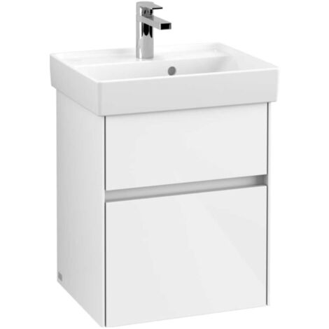 Villeroy &amp Boch Collaro Meuble sous-lavabo, 2 tiroirs, lavabo