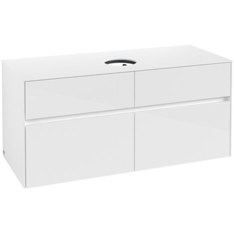 Villeroy & Boch Collaro Meuble sous-lavabo, 4 tiroirs, lavabo