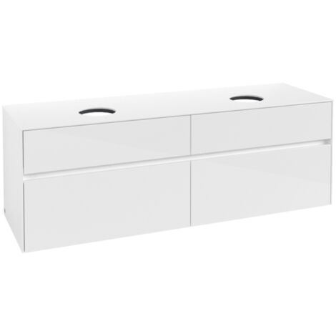 Villeroy &amp Boch Collaro Meuble sous-lavabo, montage mural, 4
