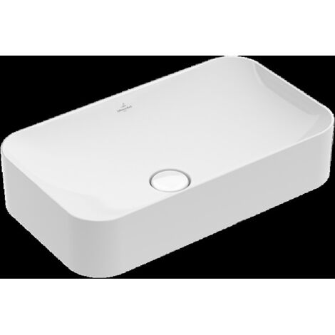 Villeroy &amp Boch Finion lavabo à poser, sans trop-plein, sans