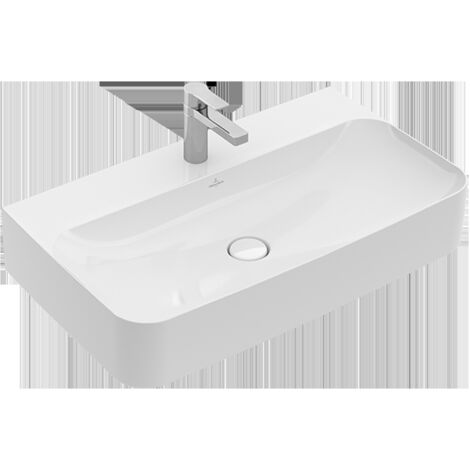 Villeroy & Boch Finion lavabo, trop-plein caché, 1 trou pour