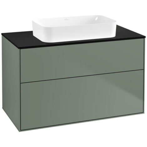 Villeroy &amp Boch Finion mueble bajo para lavabo, 2 extraíbles,