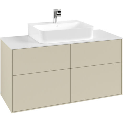 Villeroy &amp Boch Finion mueble bajo para lavabo, 4 cajones,