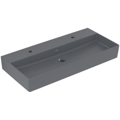 Villeroy &amp Boch Memento 2.0 lavabo mural, 2 agujeros para