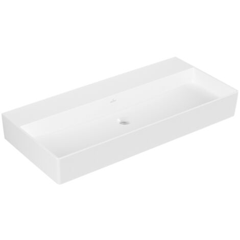 Villeroy &amp Boch Memento 2.0 lavabo mural, sin agujero para
