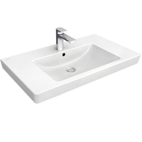 Villeroy &amp Boch Subway 2.0 lavabo à poser, avec trop-plein, 1
