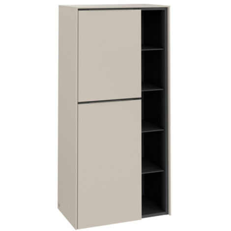 Villeroy &amp Boch Subway 3.0 armoire centrale, 2 portes butée à