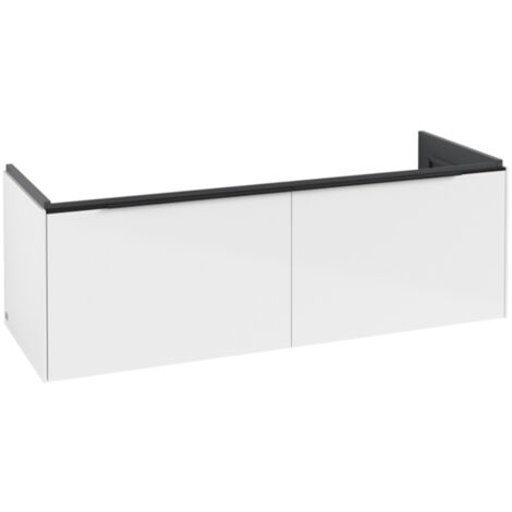Villeroy & Boch Subway 3.0 armoire sous lavabo, 2 tiroirs,
