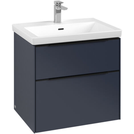 Villeroy &amp Boch Subway 3.0 armoire sous lavabo, 2 tiroirs,